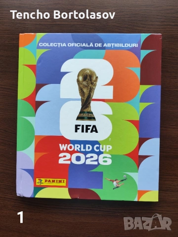Panini FIFA World Cup 2026 – Албум с твърди корици (Hardcover), снимка 3 - Колекции - 55136348