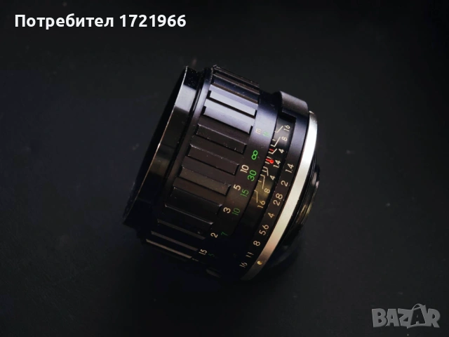 Продавам Post Color Reflex 55mm 1.4 M42, снимка 3 - Обективи и филтри - 54090401