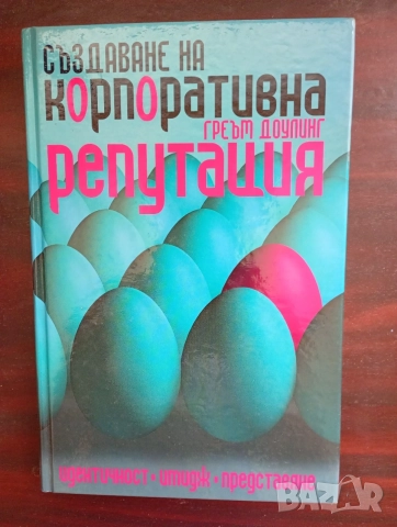 Създаване на корпоративна репутация идентичност, имидж, представяне. Автор Греъм Доулинг