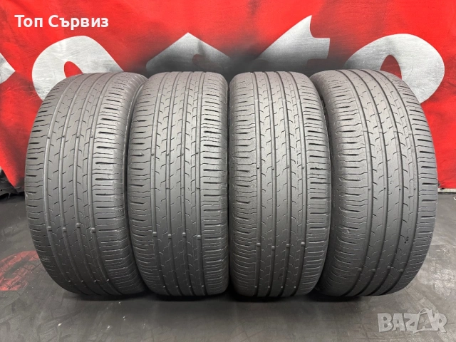 225 55 17, Летни гуми, Continental EcoContact6, 4 броя, снимка 3 - Гуми и джанти - 54801962