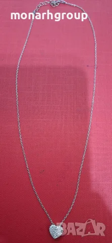 Сребърна верижка, снимка 2 - Колиета, медальони, синджири - 55362267