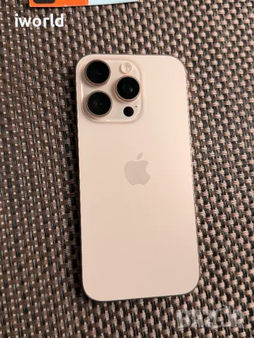 КАТО НОВ❗️iPhone 16 Pro❗️ Лизинг от 25€/мес 🔥Desert Titanium 128Gb❗️, снимка 3 - Apple iPhone - 55309026