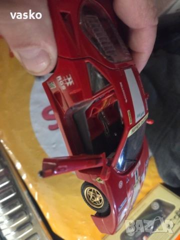 Burago Italy 1:24 Ferrari , снимка 8 - Колекции - 54217876
