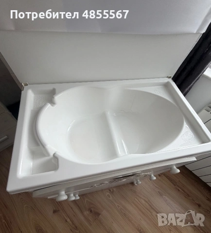 Бебешки комплект Pali легло + скрин с вана + повивалник + матрак, снимка 7 - Мебели за детската стая - 54893459