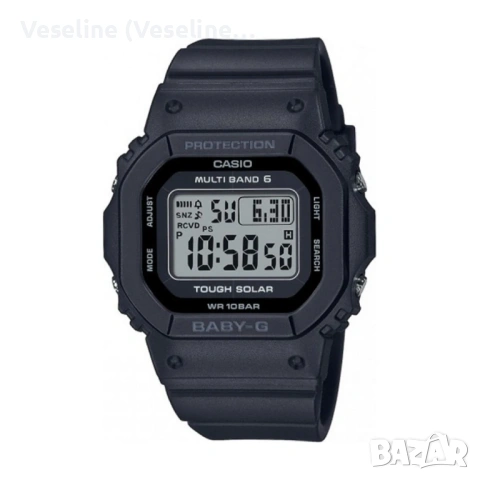 Соларен Casio Baby-G | 100м водоустойчив |Радиосверяване І оригинал