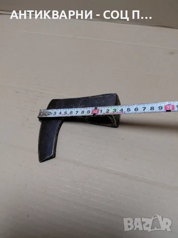 Соц Стара Ръчно Кована Средна Брадва 0.550кг. НОМЕР 1415., снимка 9 - Антикварни и старинни предмети - 55425621