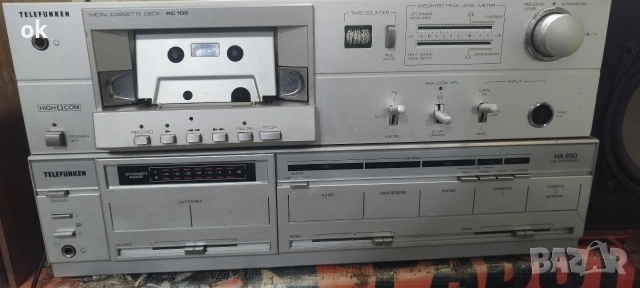 тонколони,дек,усилвател telefunken, снимка 2 - Ресийвъри, усилватели, смесителни пултове - 54000336