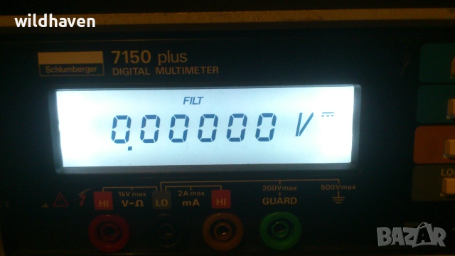 SOLARTRON SCHLUMBERGER 7150 PLUS 6 1/2 DIGIT Мултиметър, снимка 5 - Друга електроника - 55136120