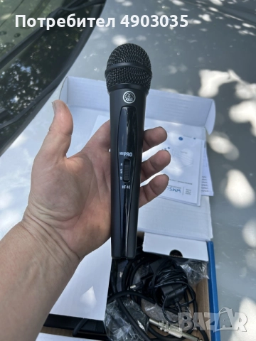 Безжичен Микрофон AKG
, снимка 2 - Микрофони - 55572754