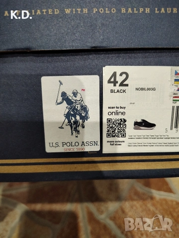 Мъжки маратонки U.S. Polo Assn, снимка 11 - Маратонки - 54510597
