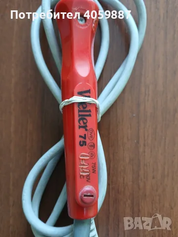 Weller 75 75w  работи поялник , снимка 2 - Поялници и запояване - 55334018