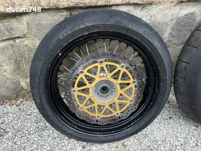 Супермото капли Honda CRF с преден апарат Brembo M50 и помпа 16x18 , снимка 2 - Части - 54743640