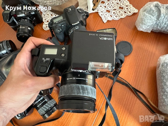 Камера Minolta DYNAX 7000i в добро състояние ,цена-75€ , снимка 3 - Фотоапарати - 55230370