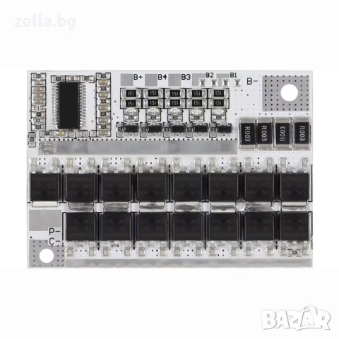 BMS 5S 100A 21V защитна платка за балансиране на Li-Ion 18650 батерии – за електроинструменти 10022