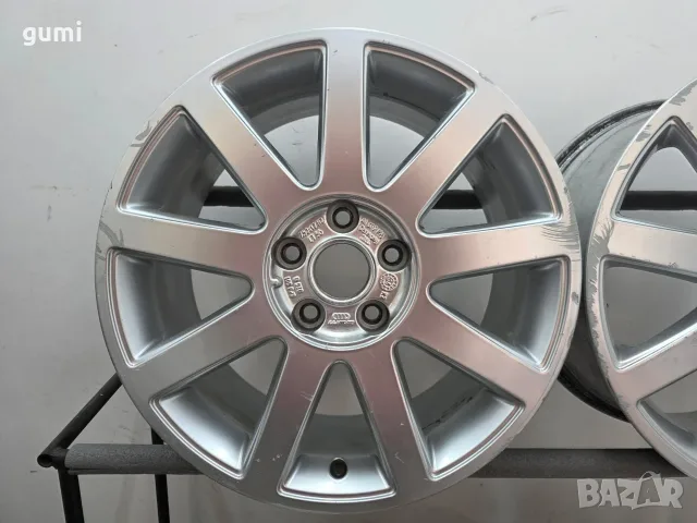 4бр 17ски джанти за AUDI 5х112мм A170945, снимка 2 - Гуми и джанти - 55617027