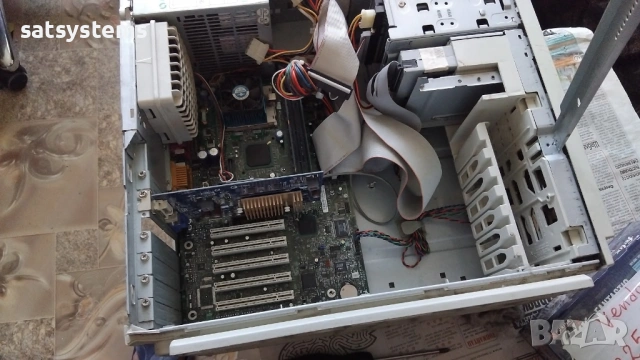 Дънна платка Intel Desktop Board D815EEA Socket 370 CPU+FAN+RAM, снимка 6 - Дънни платки - 54729729