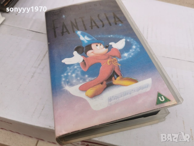 FANTASIA-VHS VIDEO TAPE 0807260852L1, снимка 5 - Други жанрове - 55195852