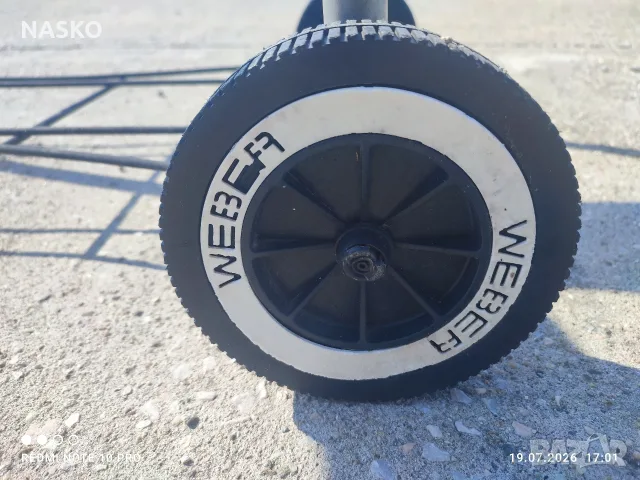 ГАЗОВО БАРБЕКЮ WEBER Q1200, снимка 7 - Барбекюта - 55345311