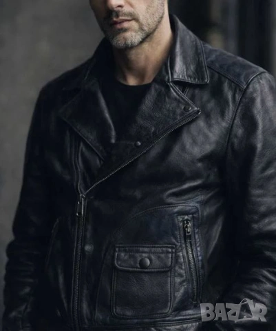 Viktor & Rolf оригинално яке от естествена кожа