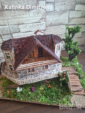 Макети на къщи-ръчна изработка., снимка 15 - Декорация за дома - 54198649