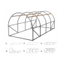 Градинска оранжерия 6x3x2м със здрава рамка, снимка 11