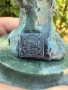 Колекционерска бронзова пластика на птица – Френска изработка (L'Art Bronze), снимка 4