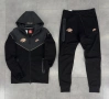 екип Nike Tech Fleece "Life of Syn" – Черен/Сив – Размер ХЛ, снимка 1