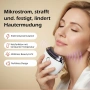 Електрически масажор за лице Ems Gua Sha, Rolandus®, с вибрация и инструмент за оформяне на кожата , снимка 2