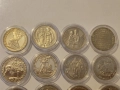 Монети 2 лева 1981/ 1300 години България , снимка 3