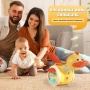 Играчка за танцуващо пате, играчки за пълзене за бебета, насърчаващи ходенето и движението на бебето, снимка 7