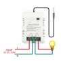 Интелигентен WiFi термостат Tuya Smart със сензор DS18B20, 220V 16A – за подово отопление 10320, снимка 4
