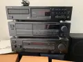 Качествена стерео система Kenwood (CD плейър DP-1020, Дек KX-3030, Рисивър KR-A4040), снимка 1