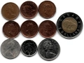 Канада 2 долара, 25, 10, 5 цента. , снимка 2