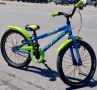 Продавам Детски велосипед DRAG Rush 20" – Синьо и Неоново Зелено (Отлично състояние), снимка 5
