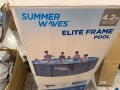 сглобяемия басейн Summer Waves Elite Frame с размери 4.27 м x 1.07, снимка 1