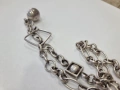 Дамски сребърен синджир, снимка 9