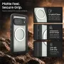 REDPEPPER FS Series за Google Pixel 11 IP68 / IPX8 Водоустойчив Магнитен PC TPU PET Калъф – Черен, снимка 5