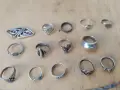 Лот сребърни накити/пръстени/сребро, снимка 2