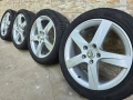 ОРИГИНАЛНИ джанти+гуми 17 ' цола 5x112 57,1 Seat / СЕАТ VW AUDI Skoda 7,J ET54, снимка 6