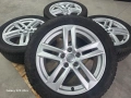 Лети джанти 17ки 5х112 Audi + зимни гуми 225/50/17 Dunlop, снимка 1