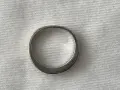 Пръстен от сребро с кубичен цирконий., снимка 4