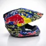 Крос каска RedBull Full Face за мотор, мотокрос и ATV - синя - S или M, снимка 3