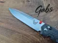 Сгъваем нож Benchmade VALET 485-1, M390.,карбон, снимка 5