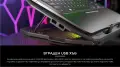 Охладителна подложка Genesis Oxid 850 за лаптопи до 17.3 инча черна RGB осветление с кутия като нова, снимка 12
