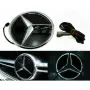 LED светеща стъклена емблема Mercedes-Benz 185 мм – W213 / W205, снимка 1