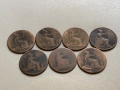 1 пени 1872, 1874, 1889, 1890, 1891, 1893  Великобритания, снимка 1