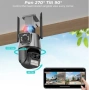 Камера за наблюдение 4K Ultra HD,8MP,датчик за движение,нощно виждане,двупосочна аудио връзка, снимка 7