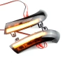 Динамични LED мигачи за огледала VW Golf 5, 6 Plus, Passat B6, Jetta, EOS, Sharan - 10110, снимка 1