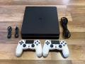 PlayStation 4 Slim 500GB + 2 НОВИ джойстика + ХИТ ИГРИ (Fortnite, Minecraft, CoD), снимка 2