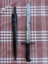 швейцарски m1889 байонет щик нож кортик острие за Schmidt–Rubin пушка rifle mod.1911 г, снимка 1